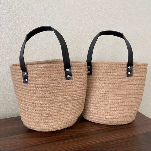 NEW Woven Hanging Baskets - Picture 4 of 5